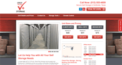 Desktop Screenshot of checkplusstoragetx.com